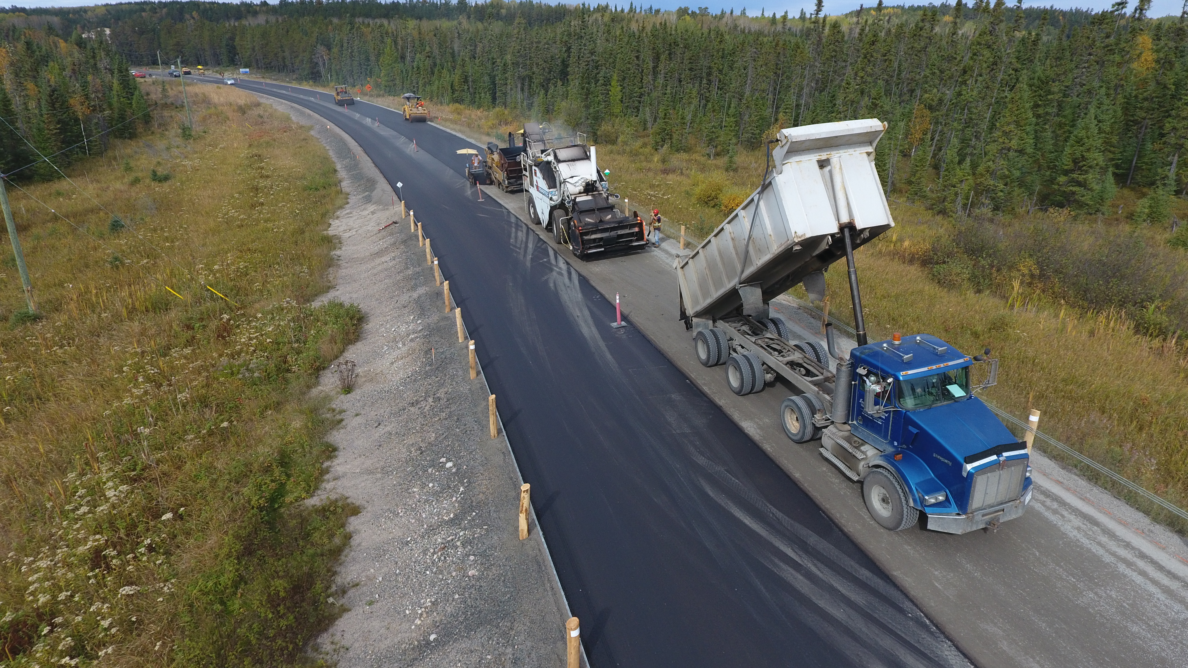 0.54km south of Andy Lake Road to 0.45km south of Highway 17, ON